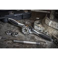 SET TAP & DIE COMB RAT LRG 114PC, , scaau_hi-res