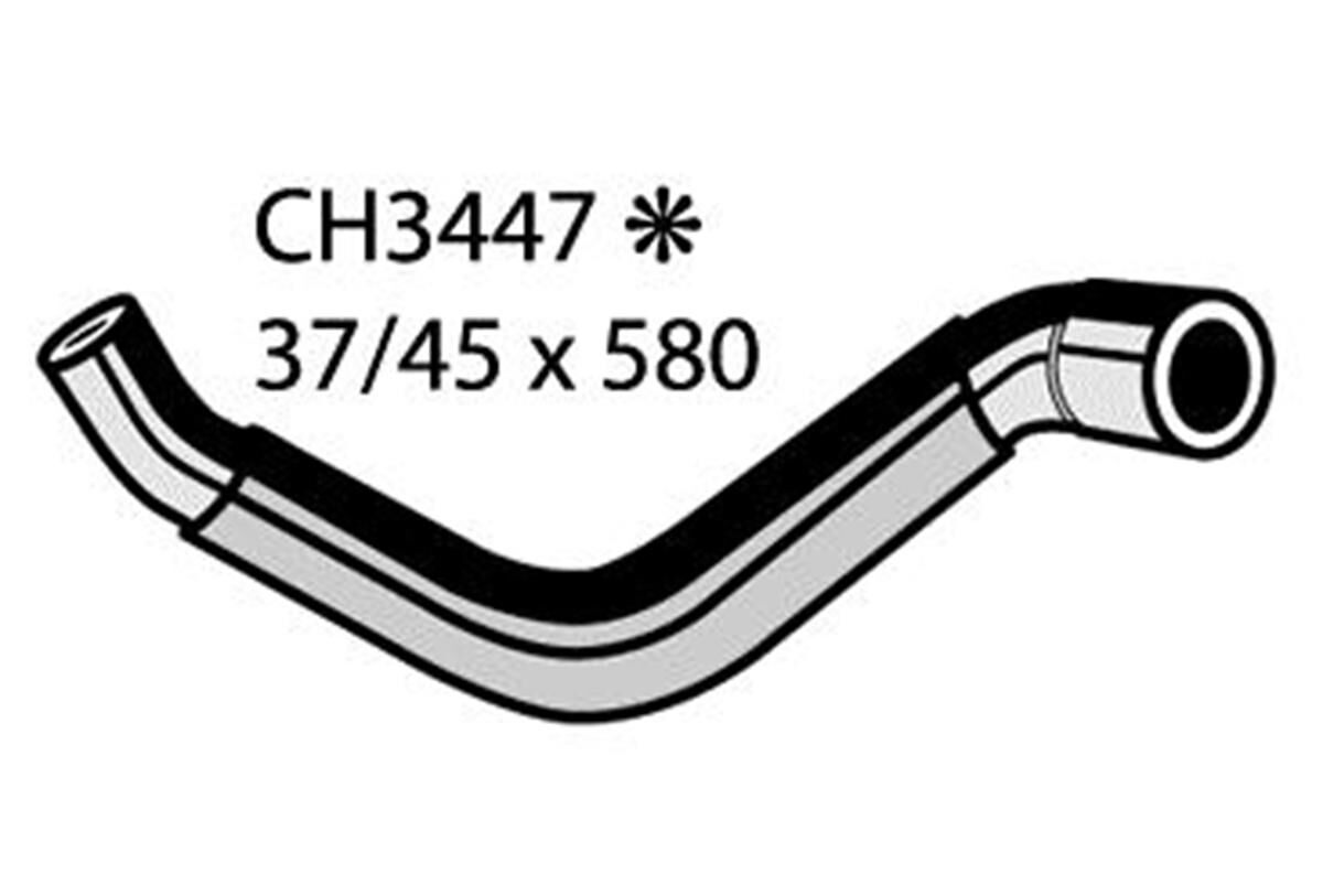 Radiator Lower Hose  - JEEP CHEROKEE XJ - 4.0L I6  PETROL - Manual & Auto, , scaau_hi-res