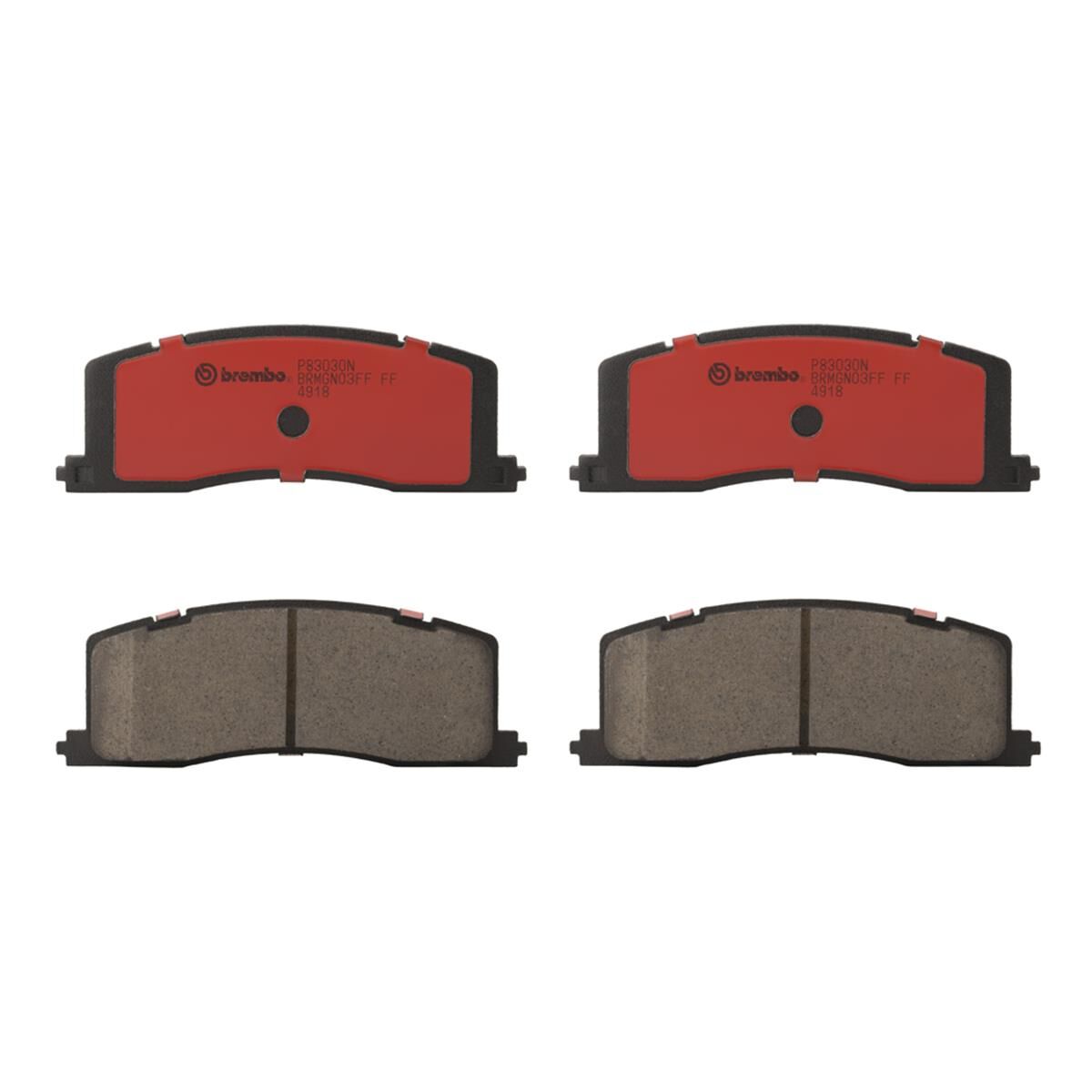 BREMBO DISC PAD SET NAO CERAMIC, , scaau_hi-res