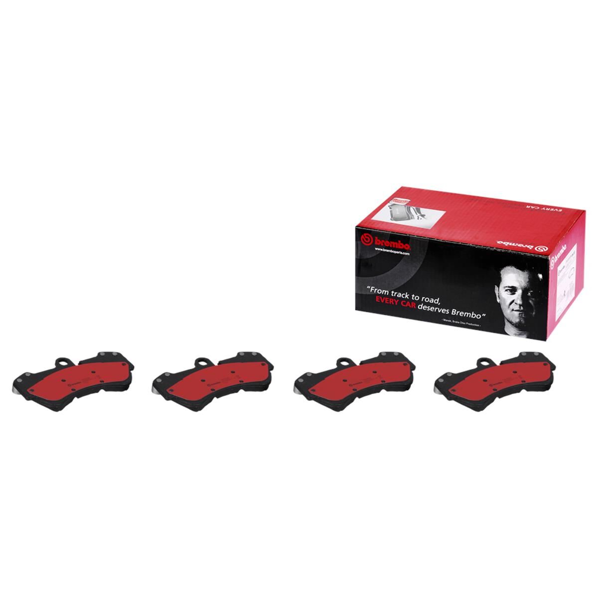 BREMBO DISC PAD SET NAO CERAMIC, , scaau_hi-res