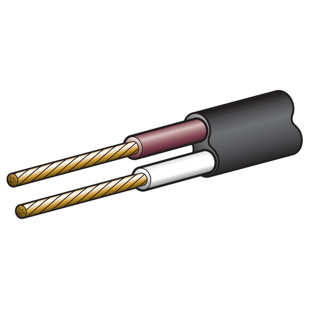 CAB T/C 3MM 10A 100M BRN+WHITE, , scaau_hi-res