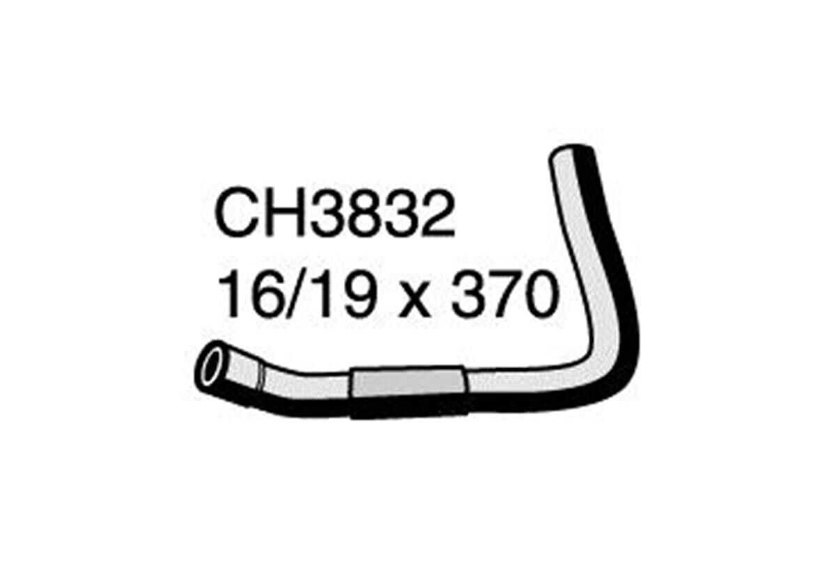 Heater Hose  - HOLDEN RODEO RA - 3.5L V6  PETROL - Manual & Auto, , scaau_hi-res