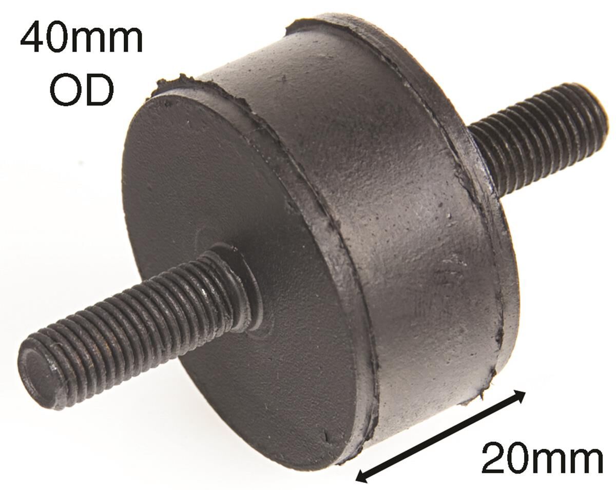 Exhaust Pipe Mounting - Universal Cusion Style, , scaau_hi-res