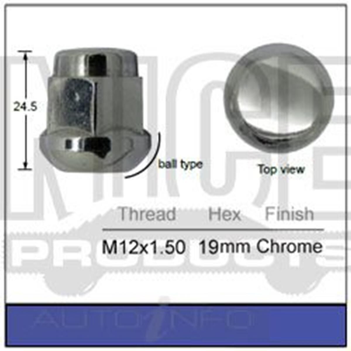 Wheel Nut, , scaau_hi-res