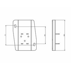 FRONT RUNNER UNIVERSAL AWNING BRACKETS, , scaau_hi-res