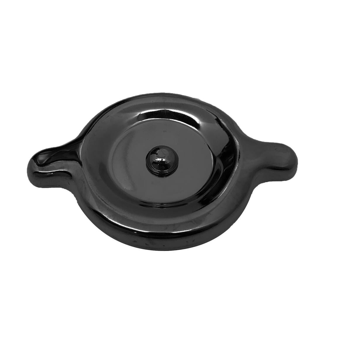 Oil Cap Black Flat Twist On, , scaau_hi-res