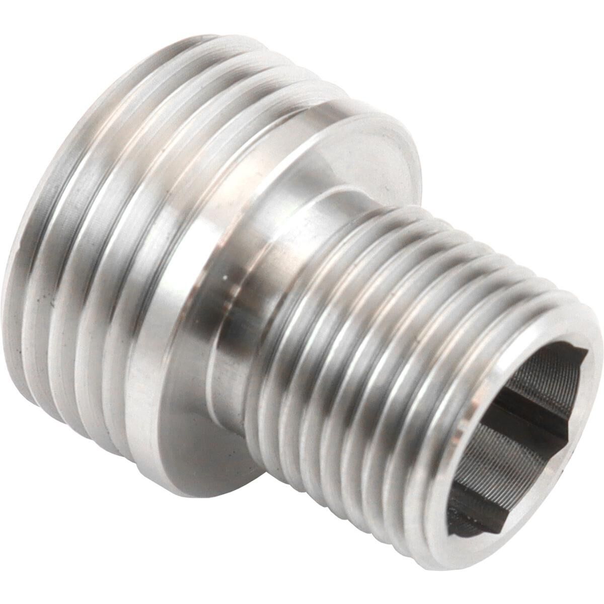 FORD OIL FILTER ADAPTER THREADINSERT MOUNT DART WORLD 3/4" 1-1/16" AEROFLOW AF 64-2192, , scaau_hi-res