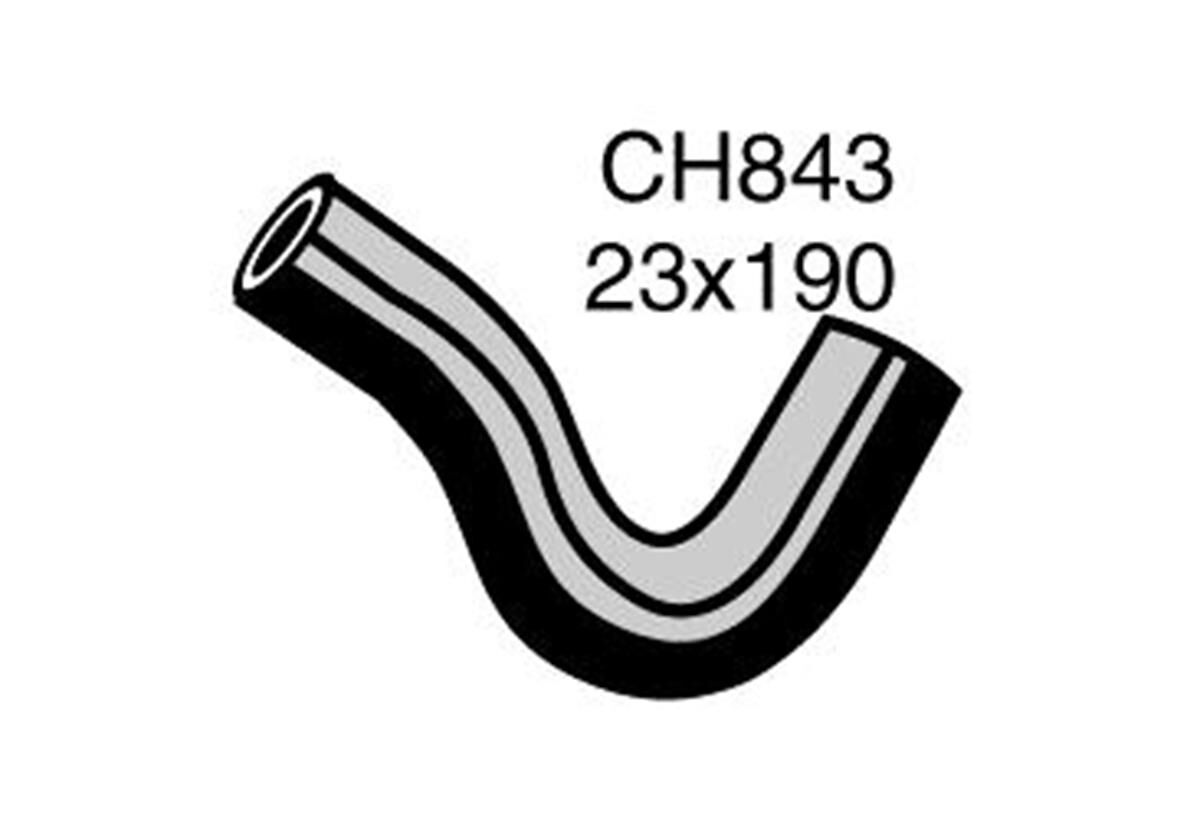 Radiator Upper Hose  - MORRIS MINI . - 1.3L I4  PETROL - Manual & Auto, , scaau_hi-res