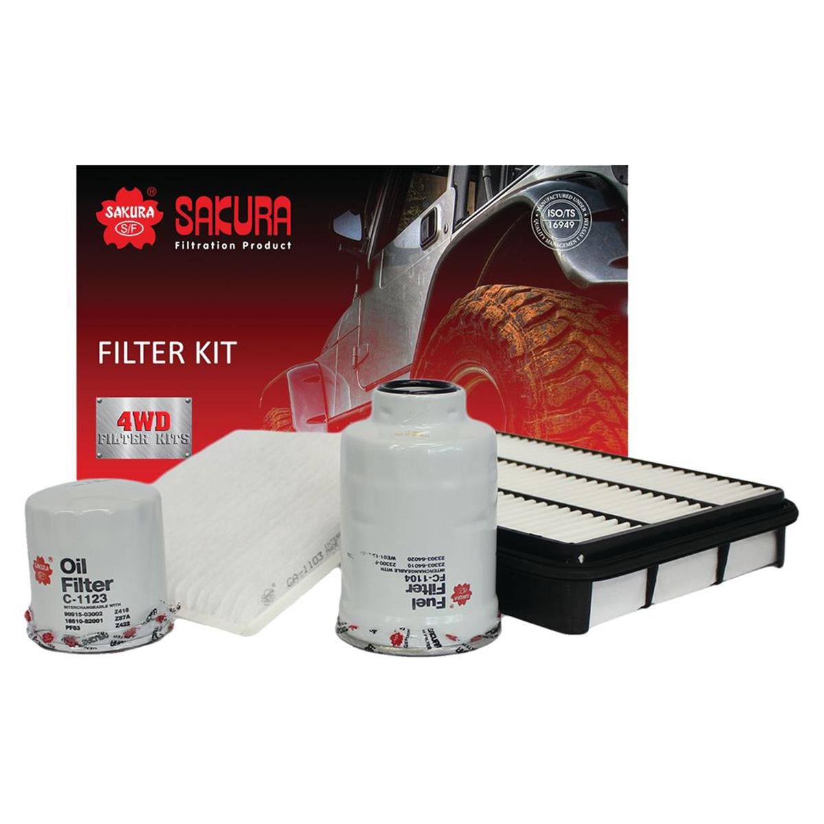 FILTER KIT OIL AIR FUEL CABIN, , scaau_hi-res