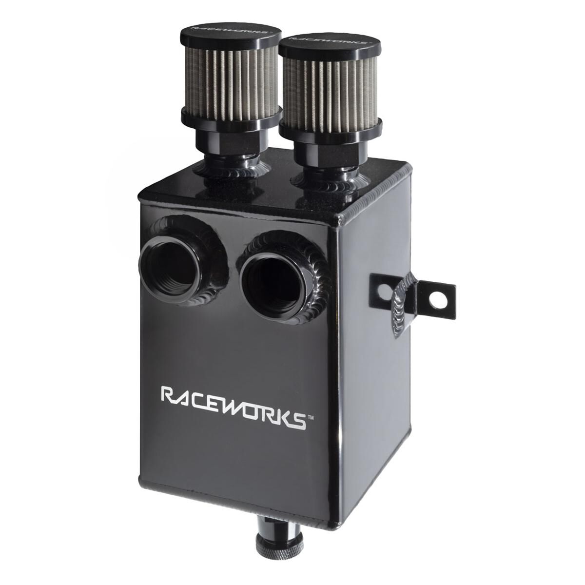 BLACK ALUMINIUM CATCH CAN WITH DRAIN TAP 2L, , scaau_hi-res