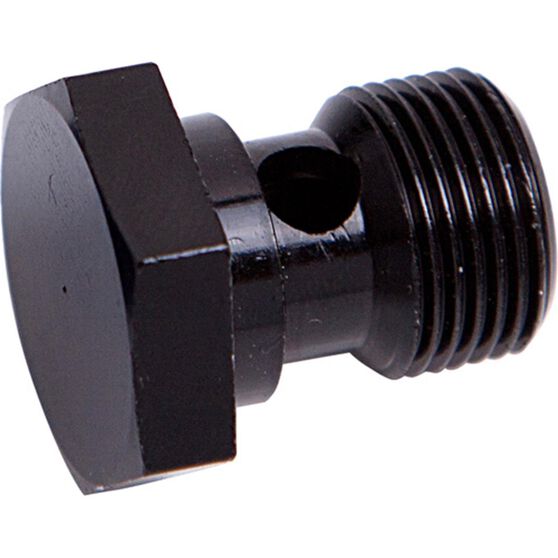 Aeroflow Alloy Banjo Bolt M12 x 1.25, AF72306BLK Supercheap Auto