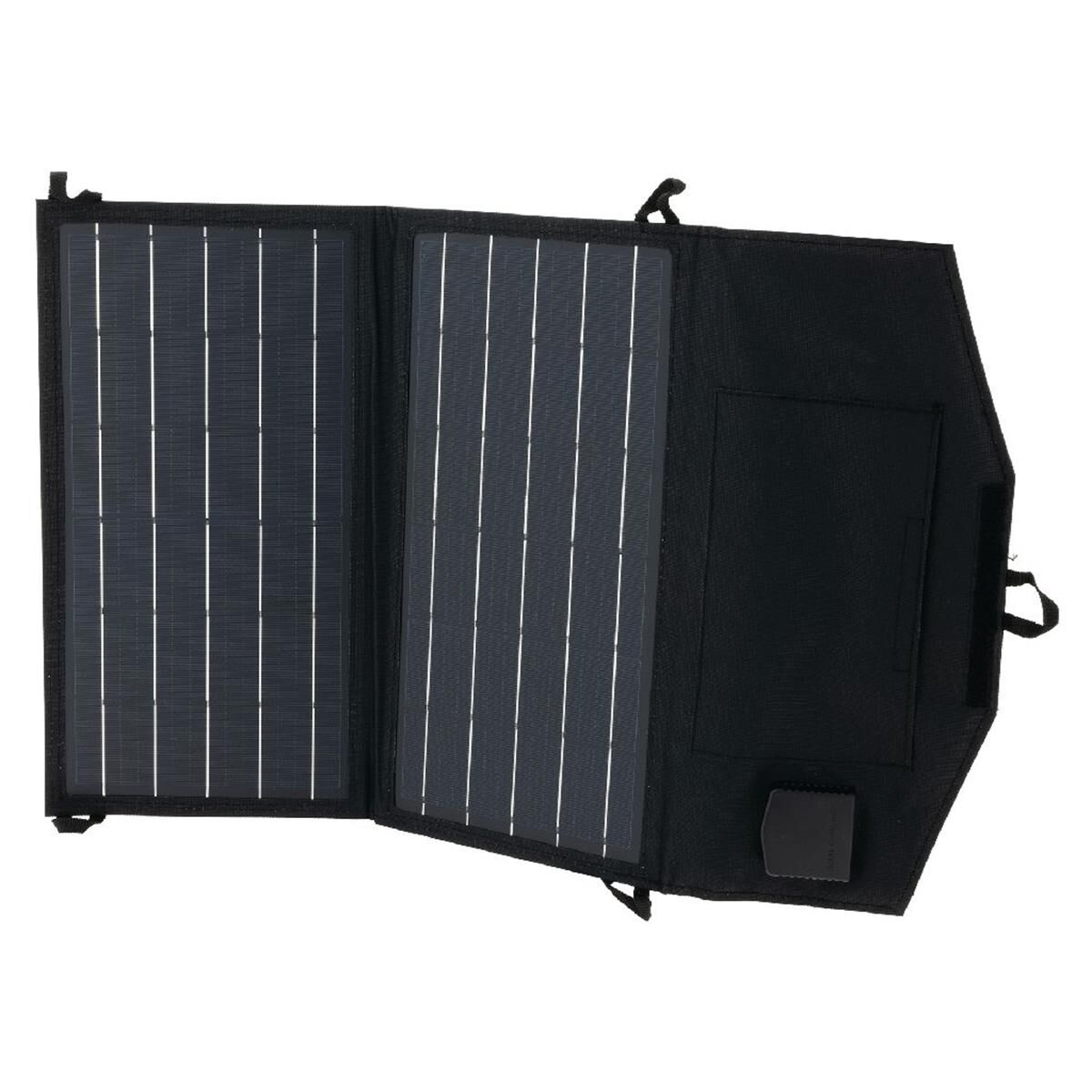 20W PORTABLE FOLD SOLAR PANEL 560mm x 355mm x 15mm BLACK, , scaau_hi-res