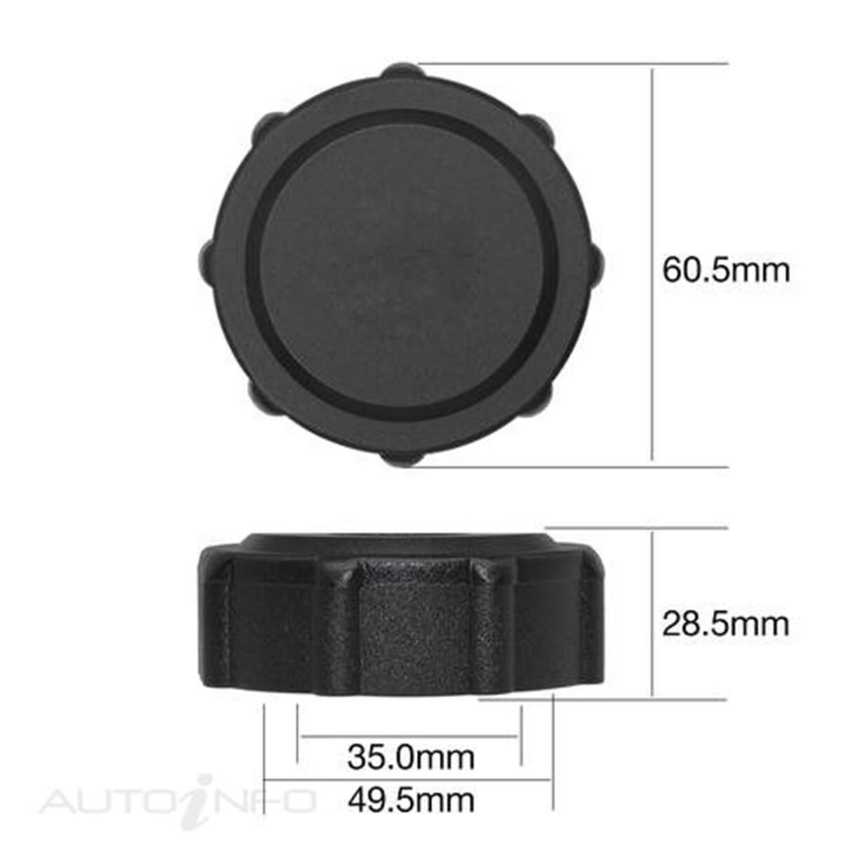 TRIDON RECOVERY RADIATOR CAP, , scaau_hi-res