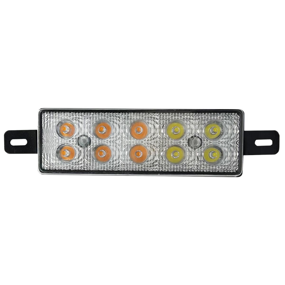 LED BULLBAR LAMP CLEAR LENS INDICATOR / PARK / DRL BLISTER, , scaau_hi-res