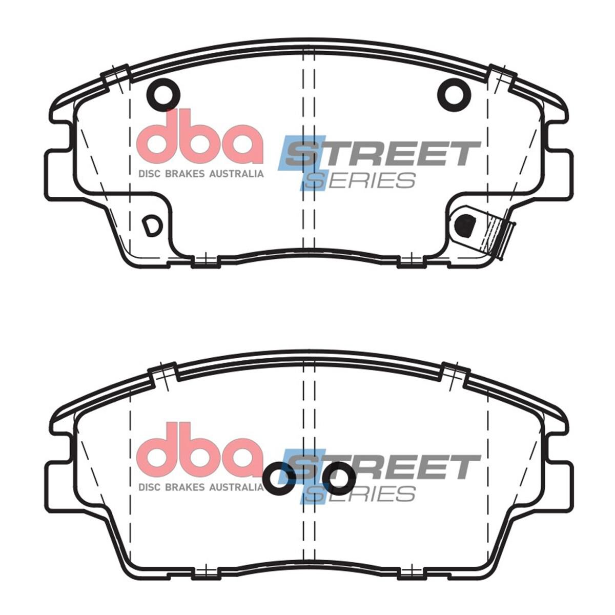 DBA SS STREET SERIES BRAKE PADS [ Kia Sportage/Hyundai Tucson 2015 - On F ], , scaau_hi-res