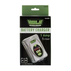 BATTERY CHARGER 6/12V 5 STAGE 1amp FULLY AUTOMATIC, , scaau_hi-res