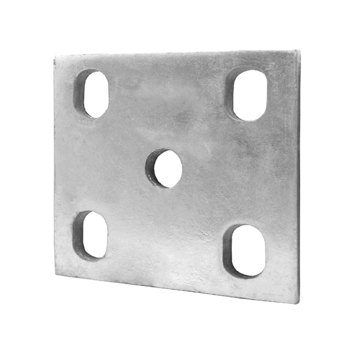 Sunrise Fish Plate Galvanised 10mm Slotted Suit 60mm Spring, , scaau_hi-res