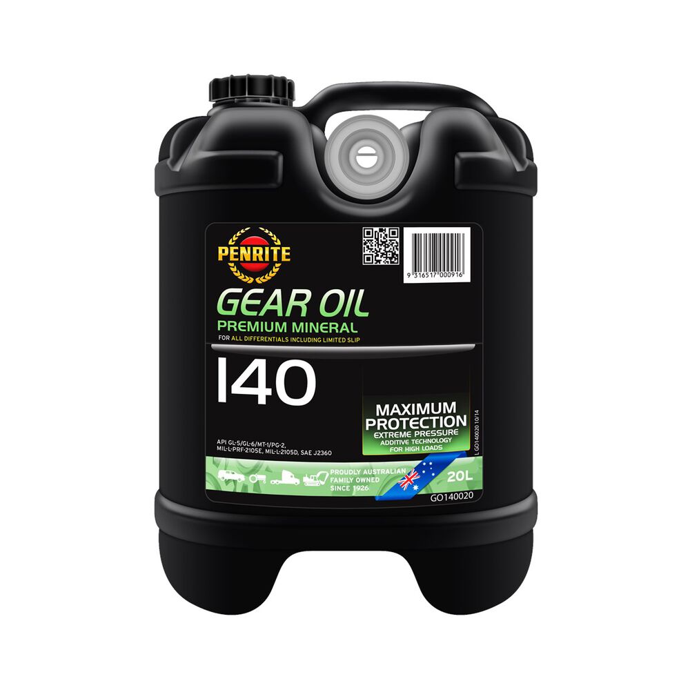 Penrite Gear Oil SAE 140 20 Litre Supercheap Auto