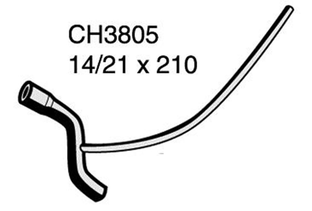 Crankcase Ventilation Hose (PCV) DAEWOO Cielo   1.5 Litre (OHC G15MF)  Rocker Cover to Intake Tube and Branch to Intake Manifold*, , scaau_hi-res