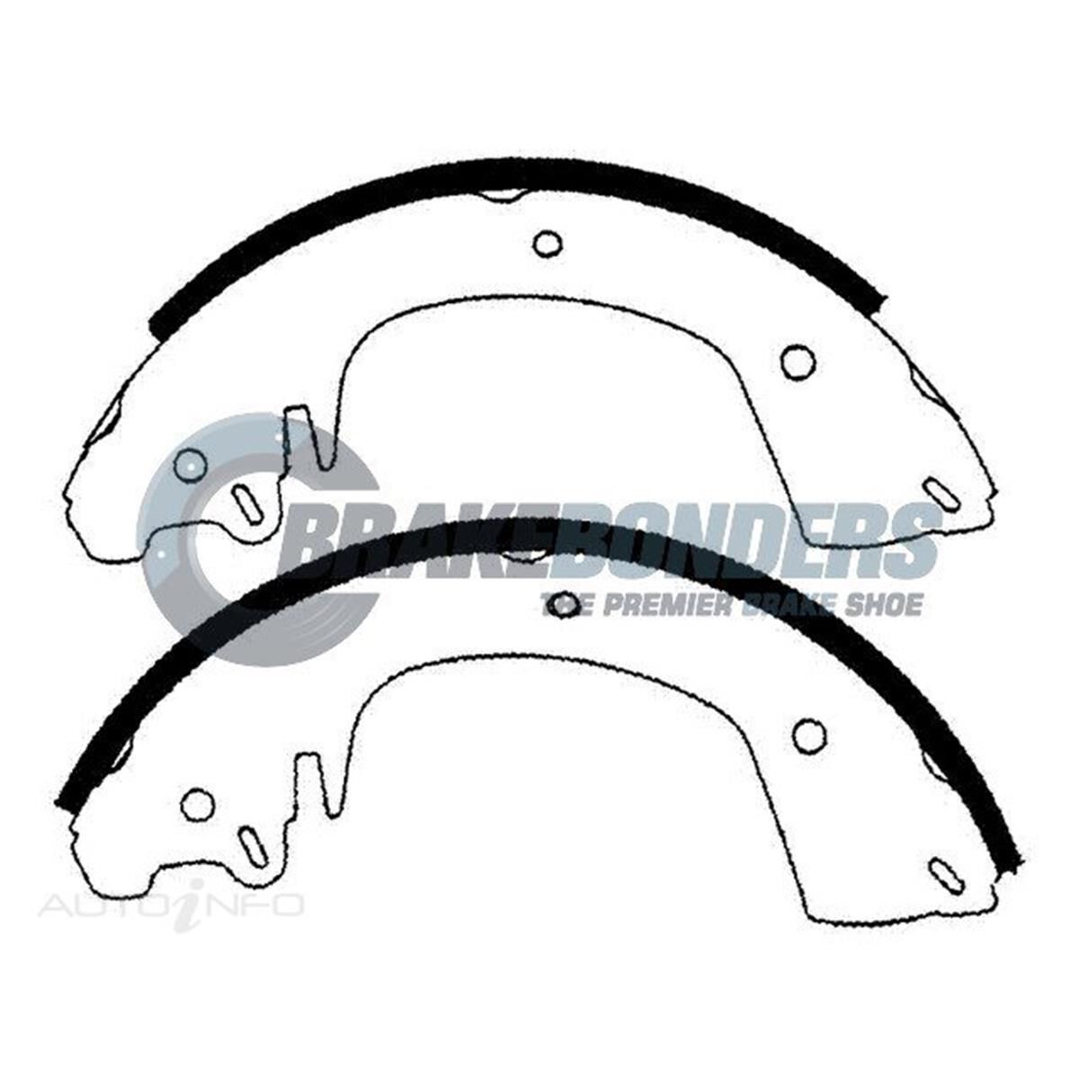 Special Bond Brake Shoes, , scaau_hi-res