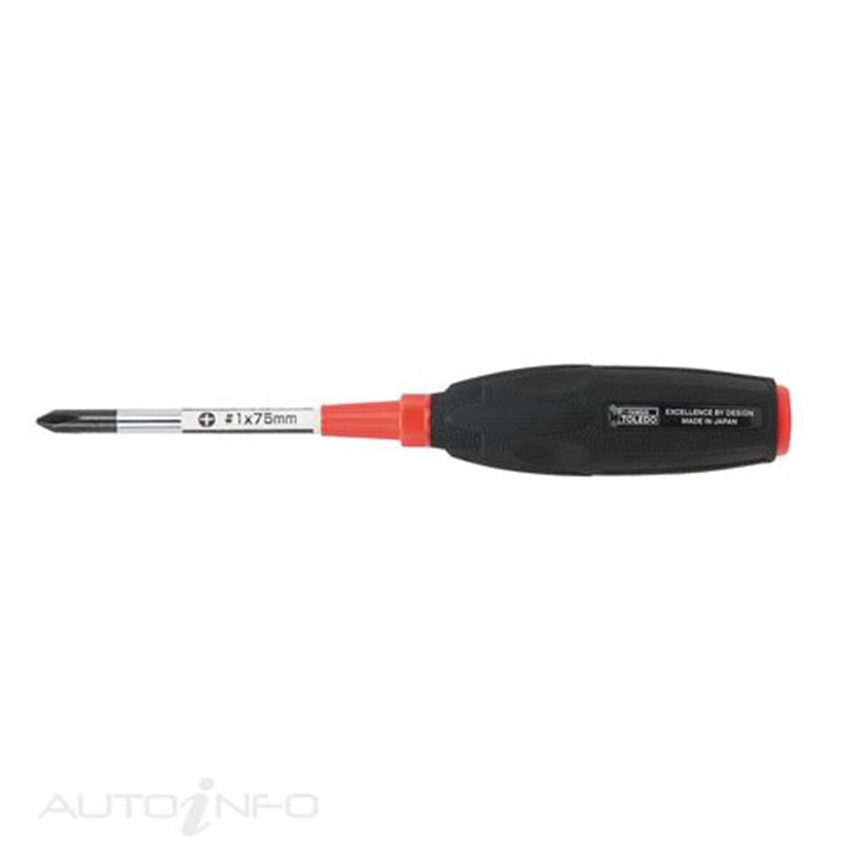 TOLEDO SCREWDRIVER PH1 X 75MM, , scaau_hi-res
