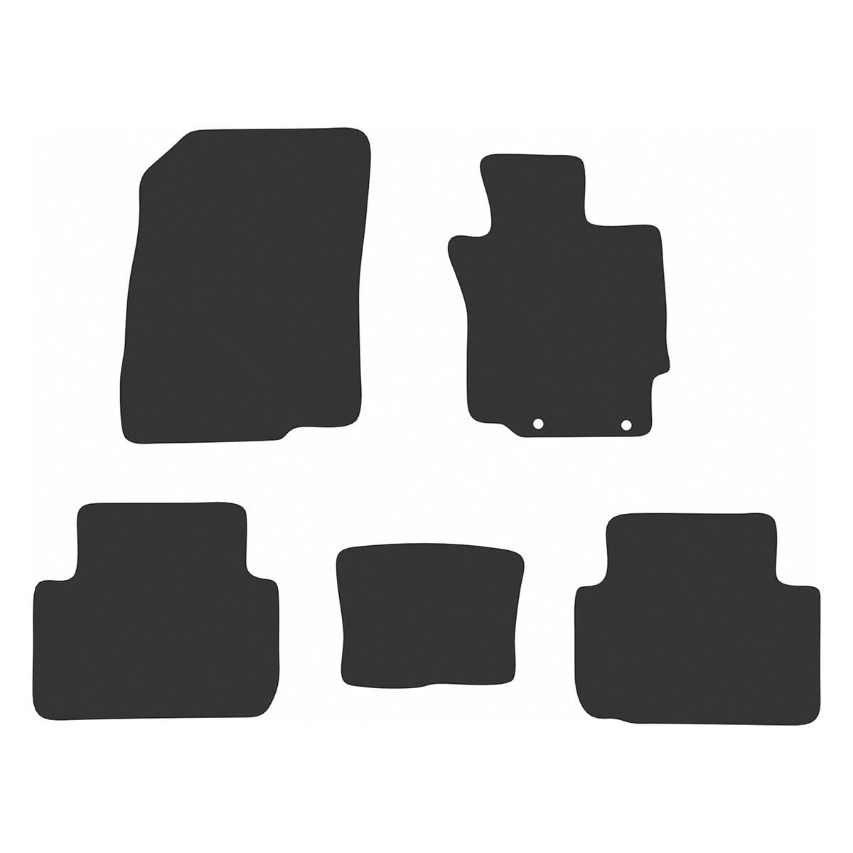 LUXURY CARPET CAR MATS FOR MITSUBISHI ECLIPSE CROSS 2017-2021, , scaau_hi-res