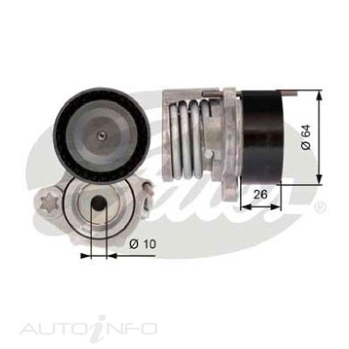 39016 DRIVEALIGN TENSIONER, , scaau_hi-res