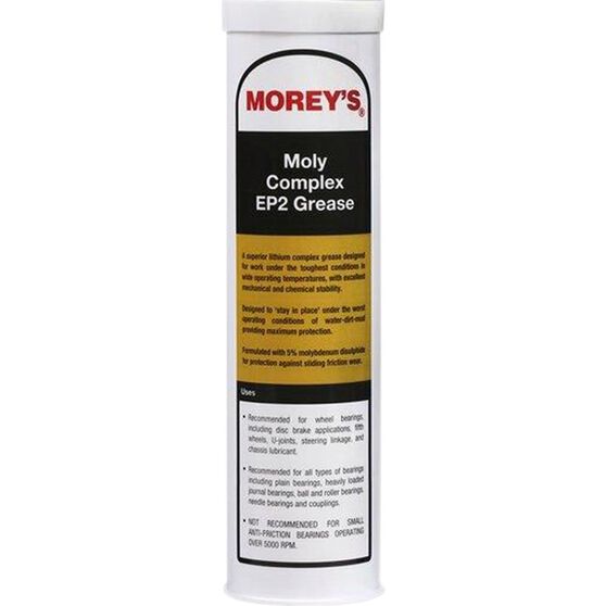 Morey Oil Moly Complex 2 Grease Cartridge 450g, 43004MCG