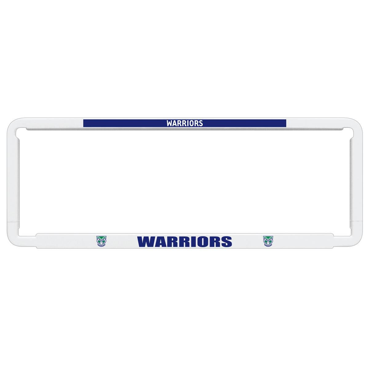 NUMBER PLATE FRAME WARRIORS, , scaau_hi-res