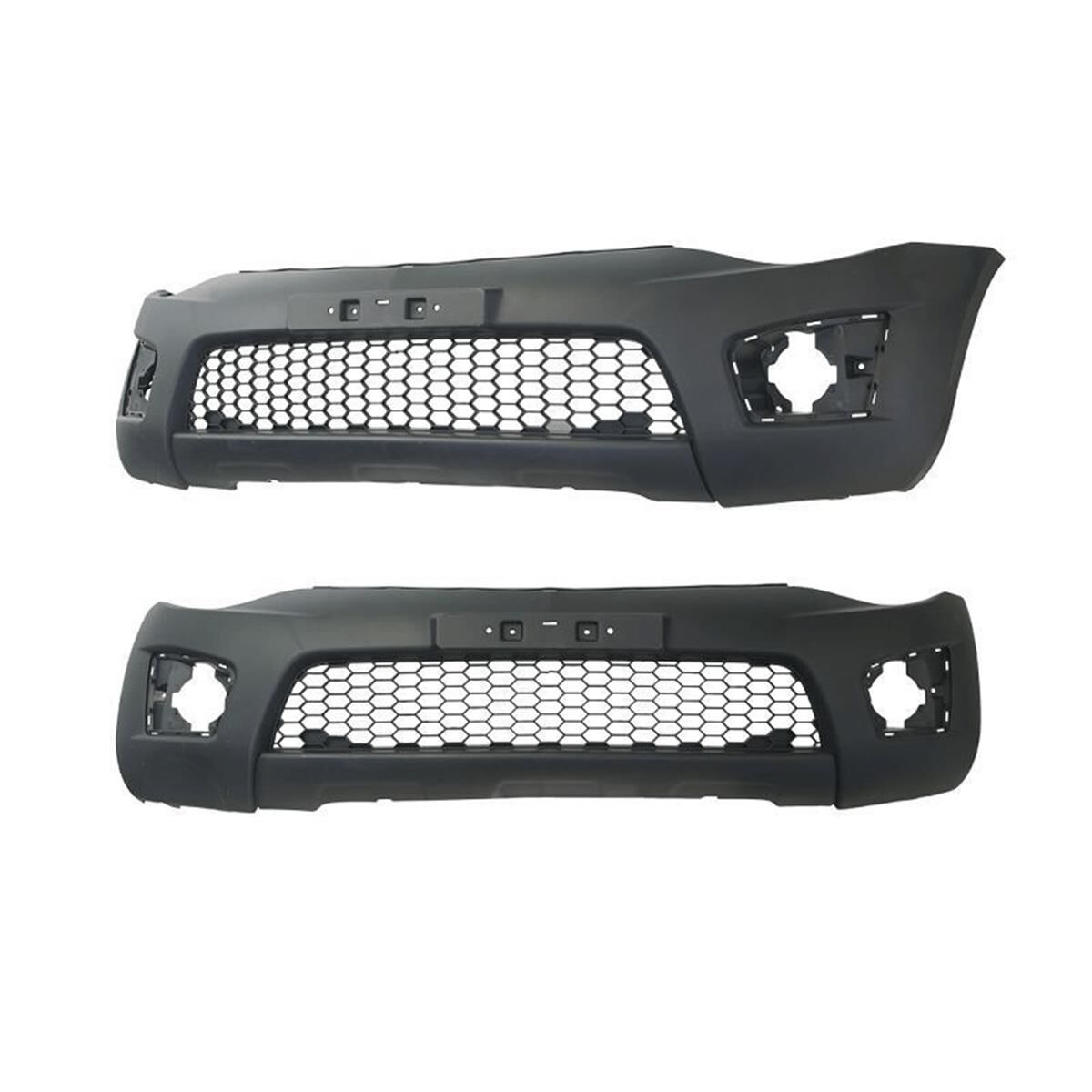 MITSUBISHI TRITON  MN  09/2009 ~ 12/2014  FRONT BUMPER BAR COVER  NON FLARE TYPE, , scaau_hi-res