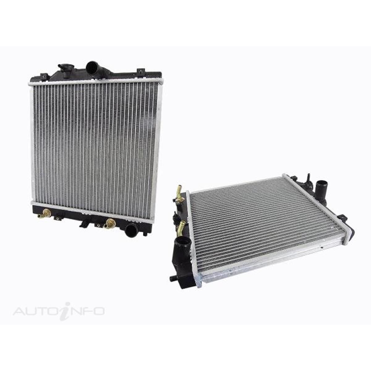 HONDA CIVIC  EG & EH SEDAN & HATCHBACK  12/1991 ~ 09/1995  RADIATOR  INLETDIAMETER: 32MM  OUTLETDIAMETER: 32MM  CORE SIZE: 345MM X 350MM X 28MM (MEASURE TANK TO TANK, LENGTH AND THEN THICKNESS), , scaau_hi-res