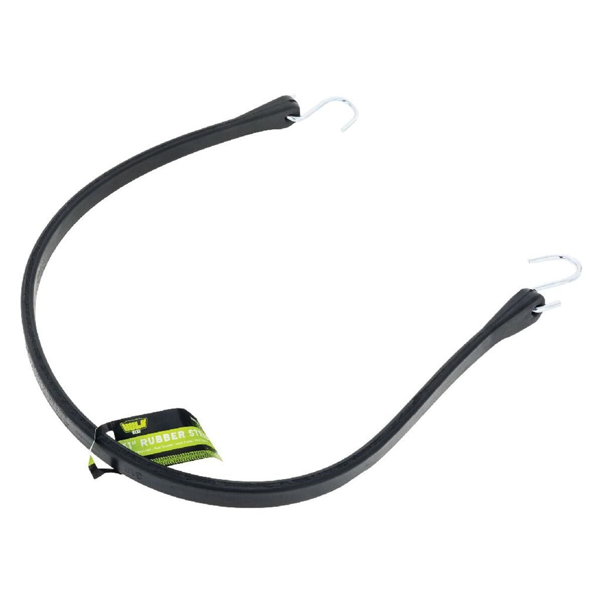31" RUBBER STRAP STEEL HOOK BASICS TIE DOWN STRAP, , scaau_hi-res