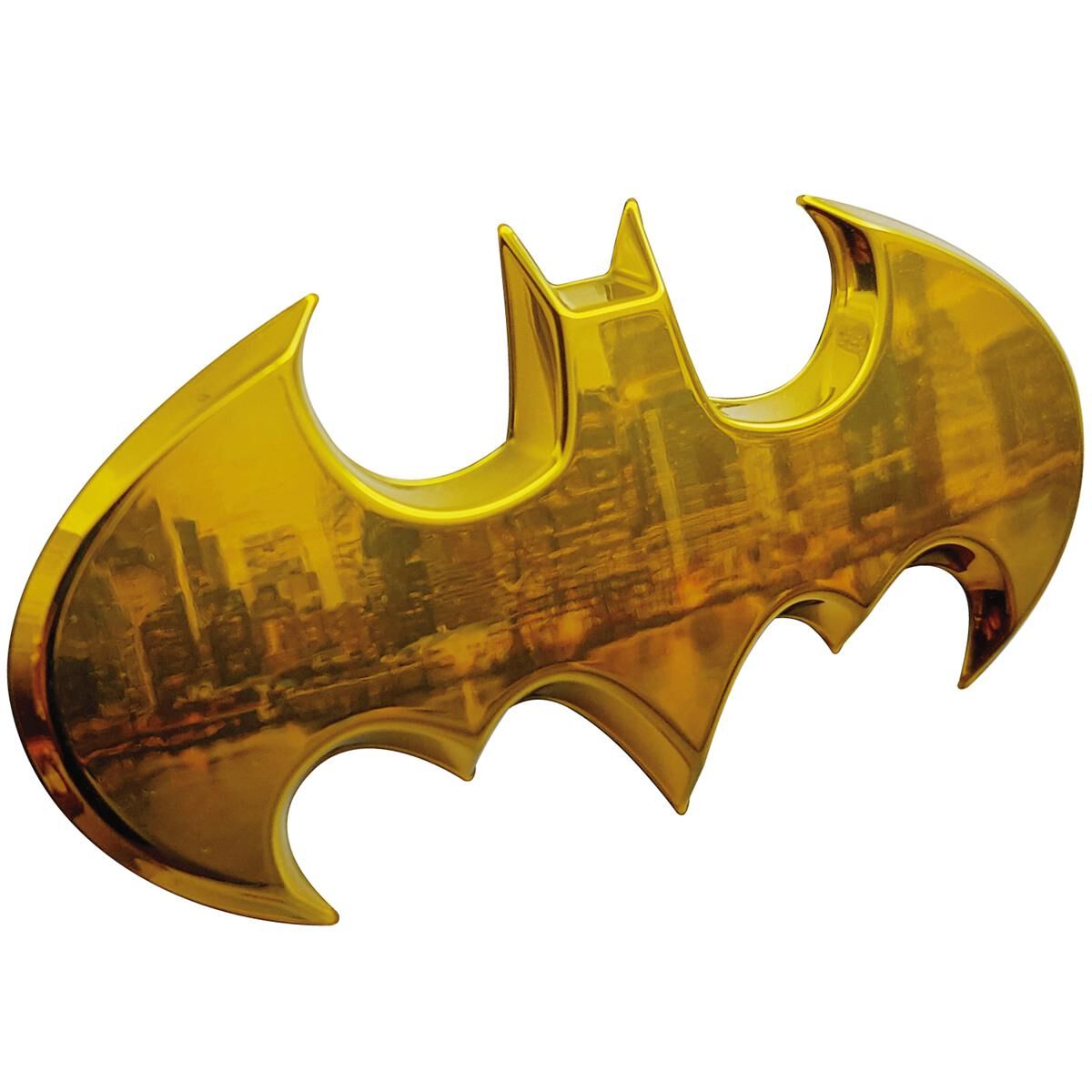 Fan Emblems DC Batman 1989 Batwing 3D Yellow Chrome Car Badge - 9672 ...