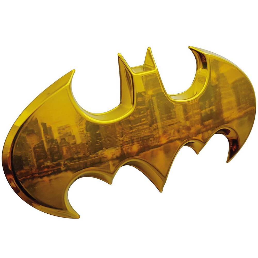 Sw Sh Emblems Fan Emblems DC Batman 1989 Batwing 3D Yellow Chrome Car Badge - 9672 ...