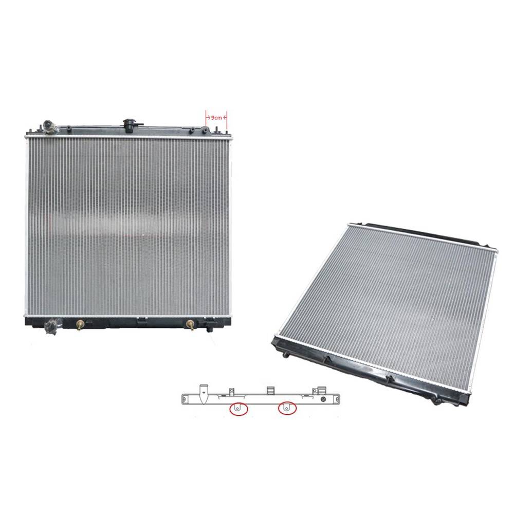 Nav28 Radiator Sterling Radiator to suit Nissan Navara 12/2005 to 04/2015 - NSNV-RAD ...