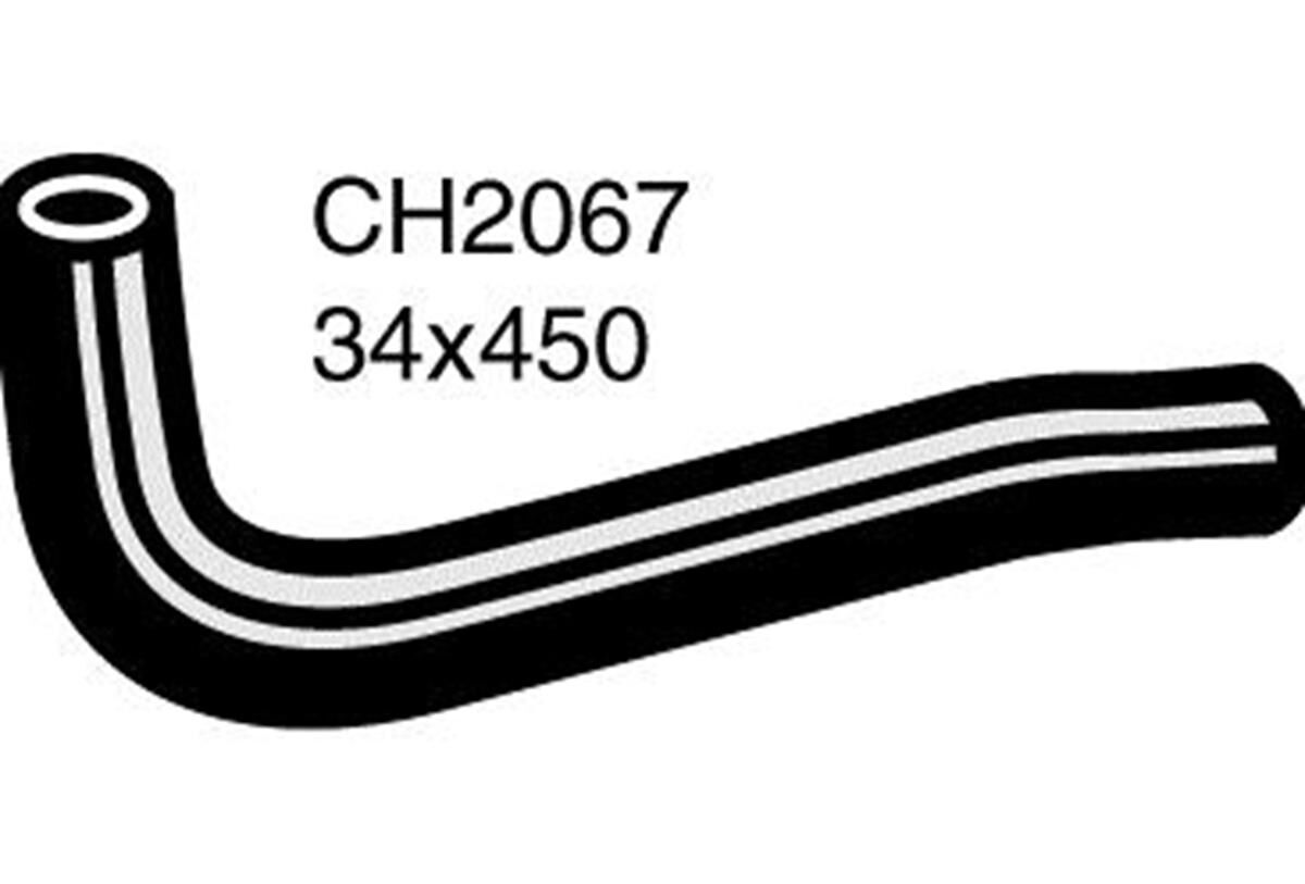 Radiator Upper Hose  - NISSAN NAVARA D21 - 2.0L I4  PETROL - Manual & Auto, , scaau_hi-res