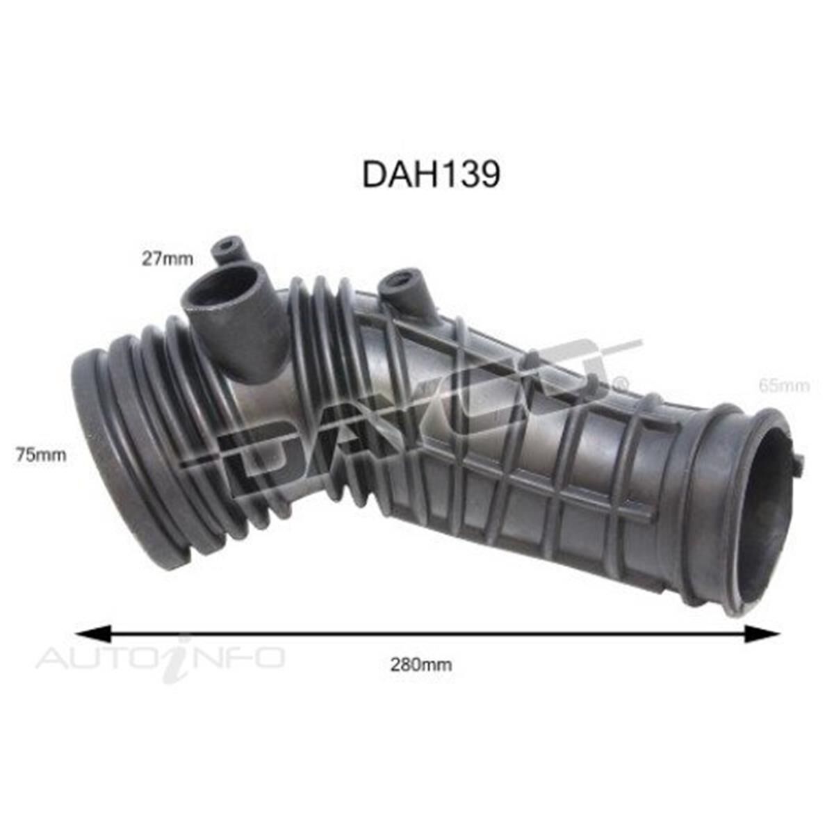 AIR INTAKE HOSE - HONDA, , scaau_hi-res