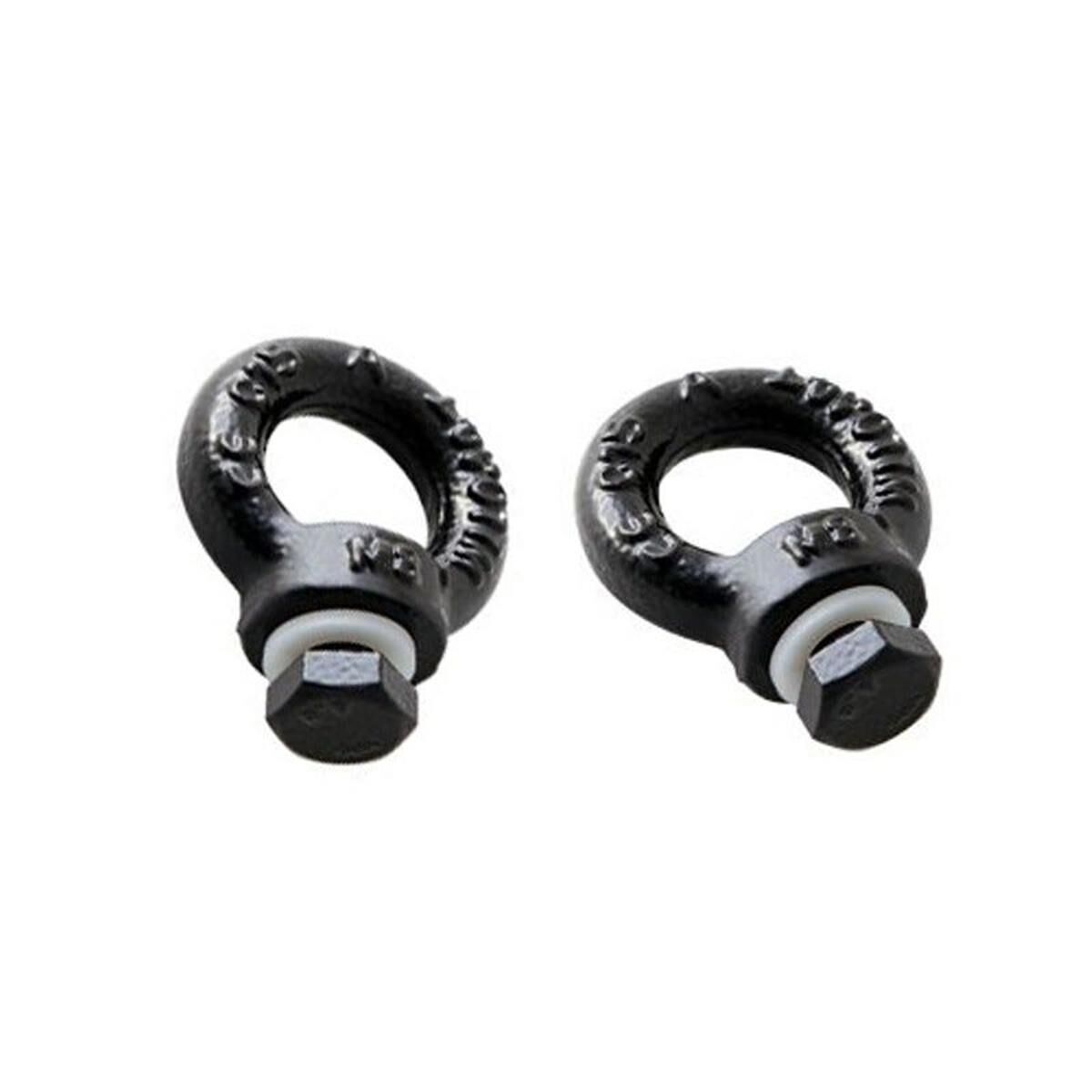 FRONT RUNNER BLACK TIE DOWN RINGS / EYE NUTS, , scaau_hi-res
