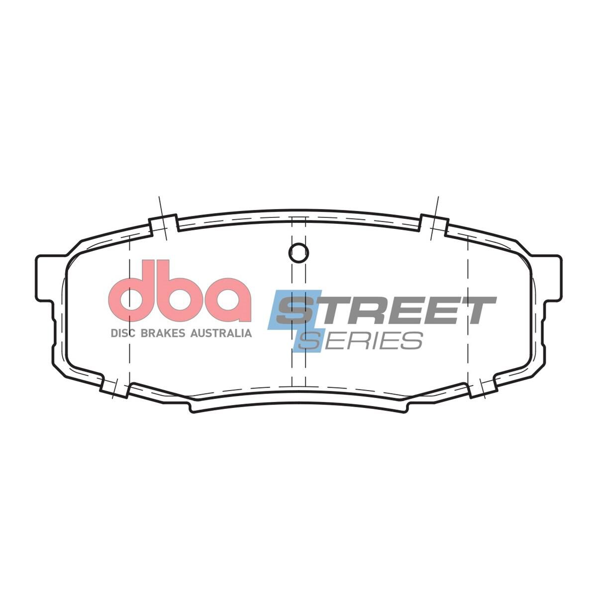 DBA SS STREET SERIES BRAKE PADS [ Toyota Landcruiser 200 & Tundra 2007-2014 R ], , scaau_hi-res