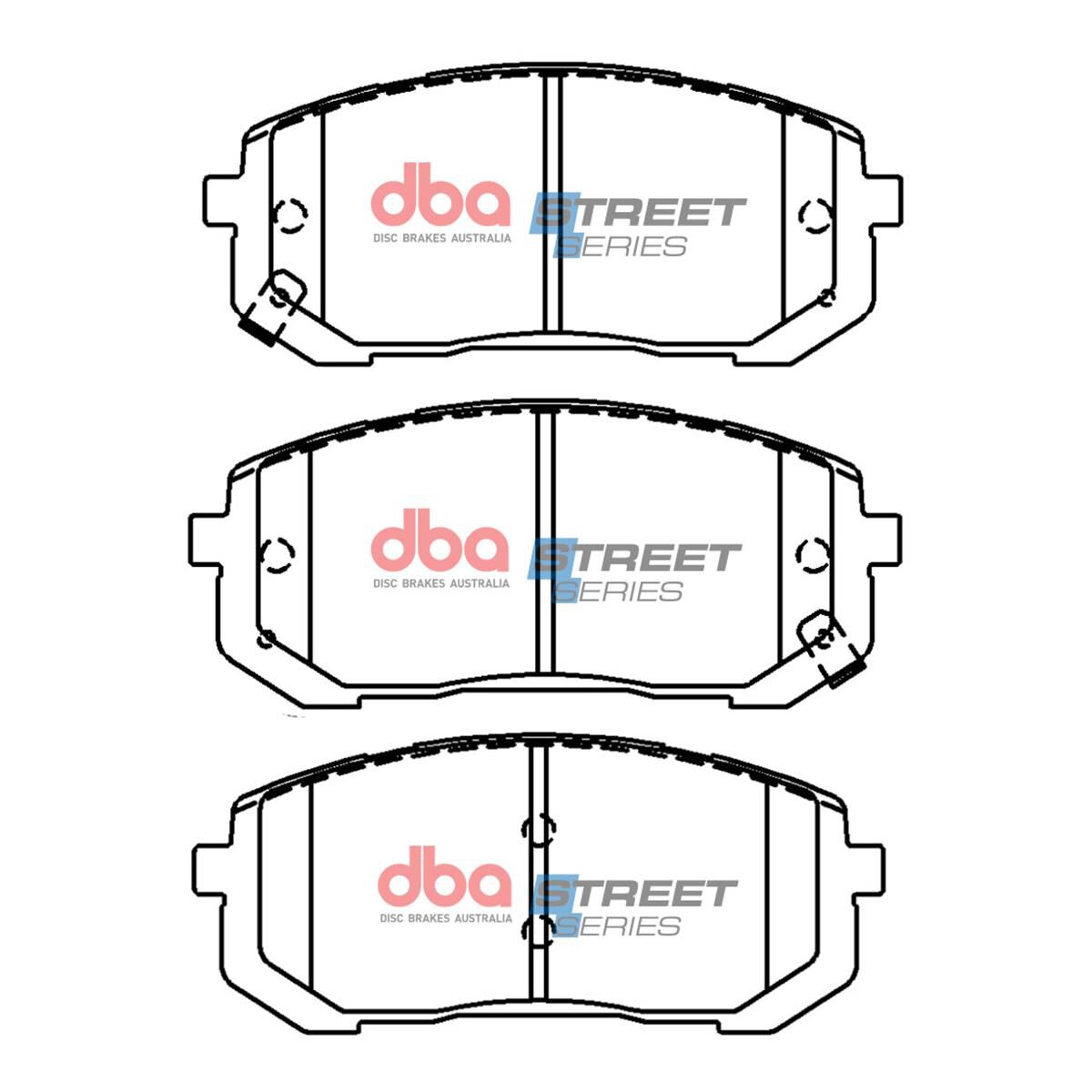 DBA SS STREET SERIES BRAKE PADS [ HYUNDAI I30 2.0L G4NL 2020 ON F ], , scaau_hi-res