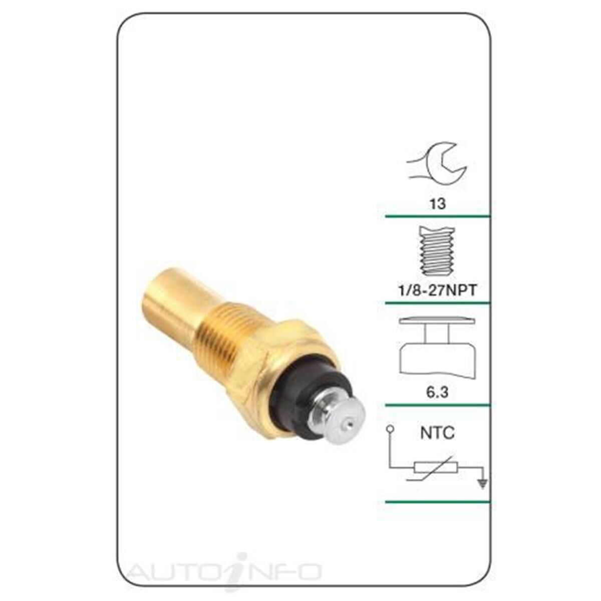 TRIDON WATER TEMPERATURE SENDER (GAUGE), , scaau_hi-res