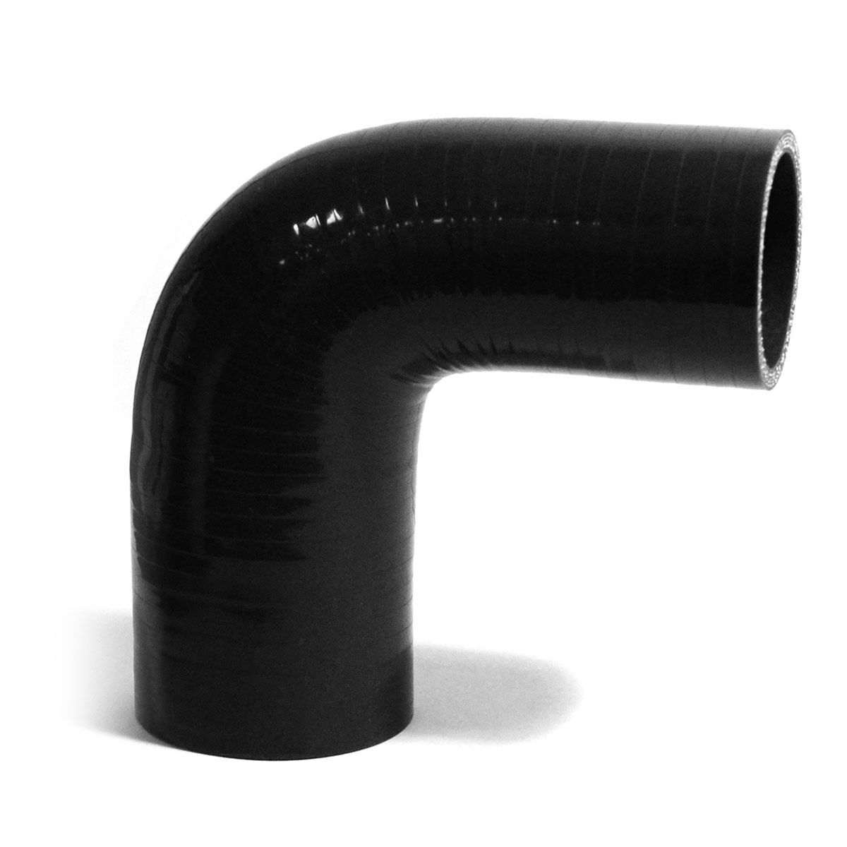 SAAS 90DEG REDUCER SILICONE HOSE - BLACK, , scaau_hi-res