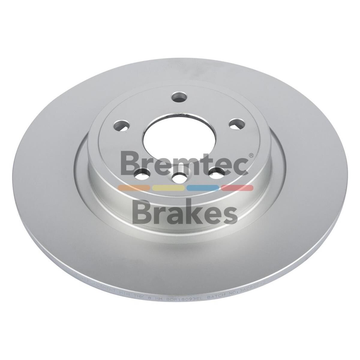 Bremtec Euro-Line Brake Rotor - Pair Rear, BDR18093EL | Supercheap Auto