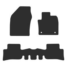 LUXURY CARPET CAR MATS FOR TOYOTA C-HR (1ST GEN 4WD) 2017 ONWARDS, , scaau_hi-res