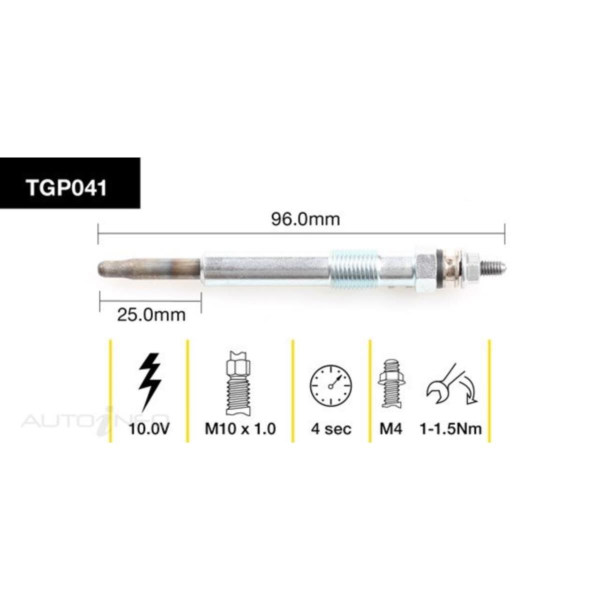 TRIDON GLOW PLUG, , scaau_hi-res