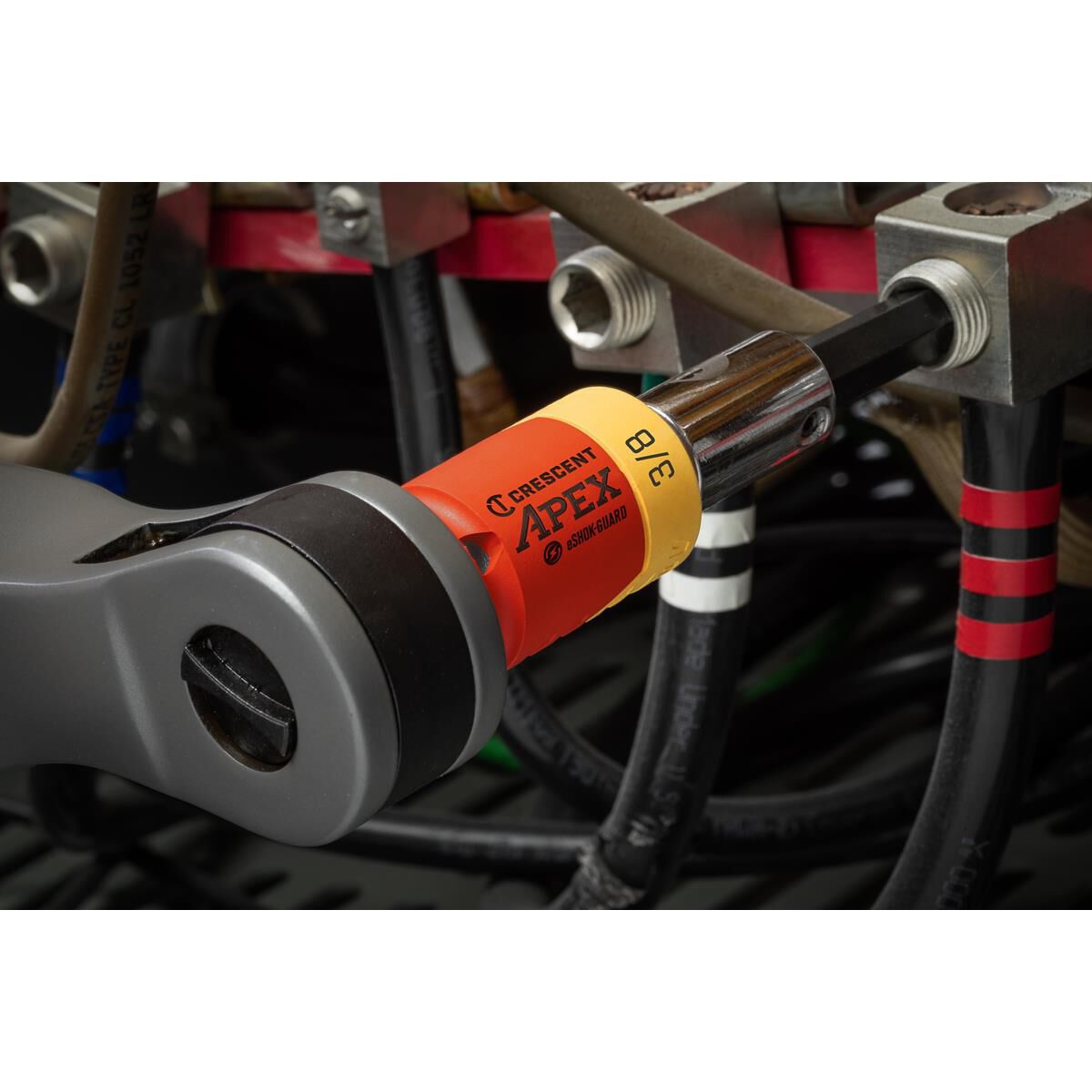 ESHOK-GUARD 3/8" SOCKET ISOLATOR, , scaau_hi-res