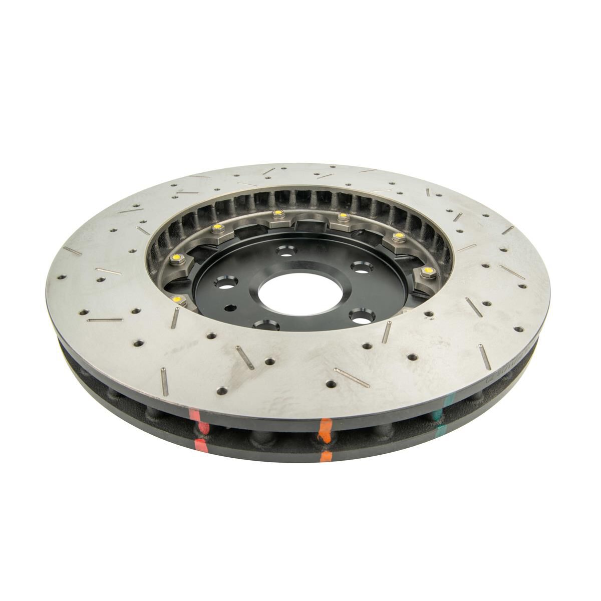 5000 Fully Assembled 2-piece Black Hat XS KP Crossdrilled/slotted KP [ Chev Camaro 2010-> F ], , scaau_hi-res