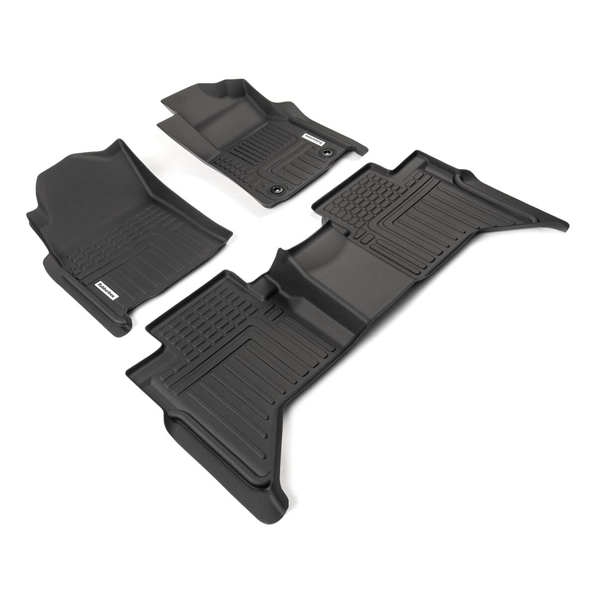 DEEP DISH FLOOR LINERS FOR TOYOTA HILUX 2015+ DUAL CAB AUTO FULL SET, , scaau_hi-res