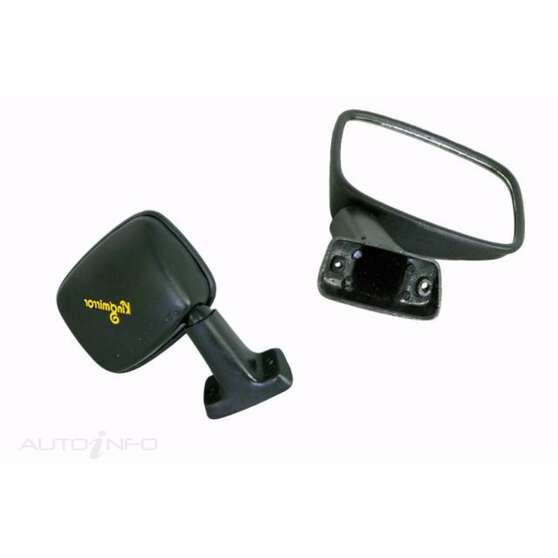 TOYOTA LANDCRUISER  FJ60  11/1980 ~ 09/1987  DOOR MIRROR  RIGHT HAND SIDE  SUIT SINGLE ROUND HEAD LIGHT MODEL, , scaau_hi-res