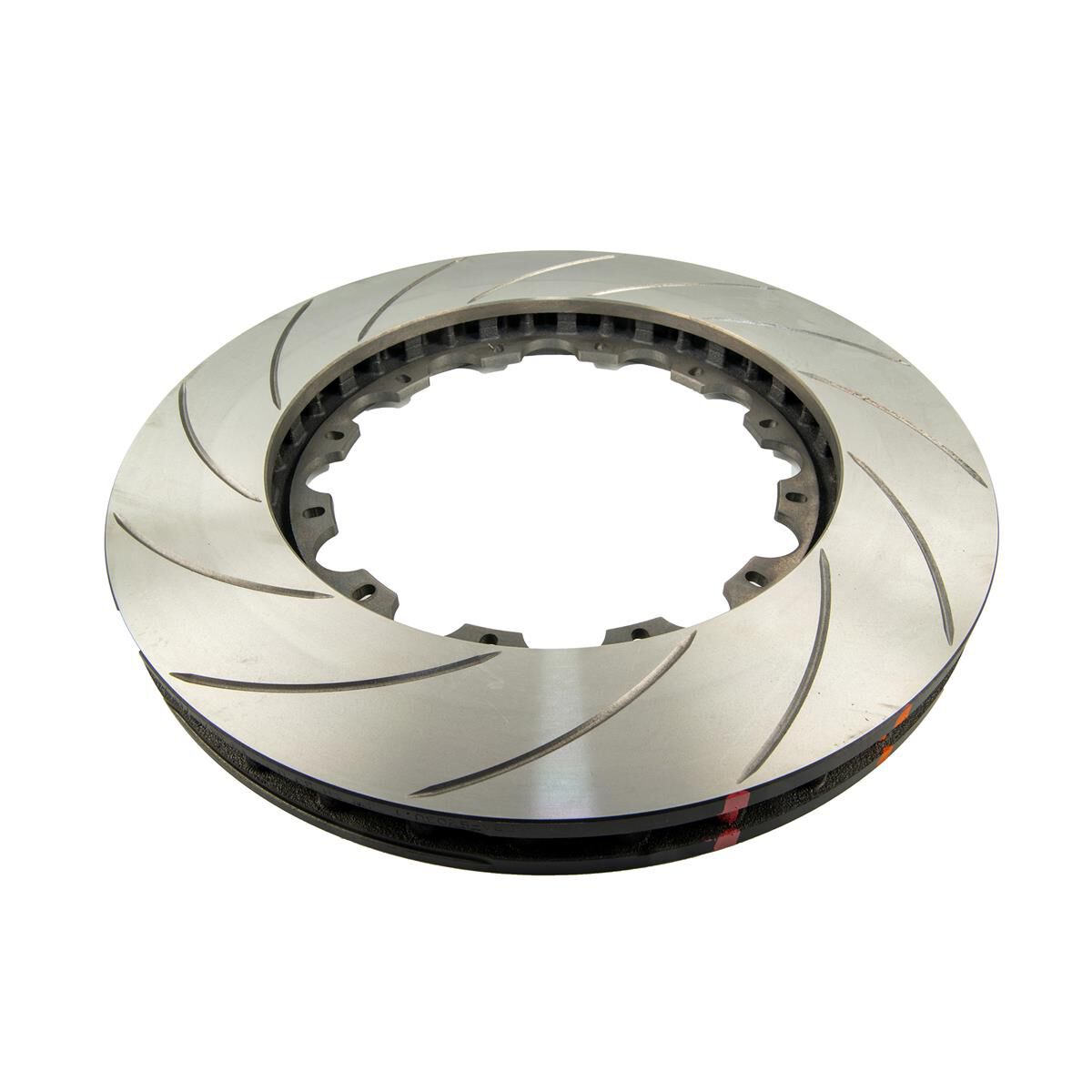 5000 ROTOR CURVED SLOTTED RIGHT - WITH REPLACEMENT NAS NUTS KP [ HSV VE 06-09 ], , scaau_hi-res